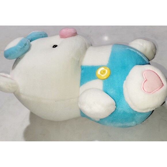 Hannari Tofu Japanese Pig Plush 13" Stuffed Animal Tofo Large Plushie Prize RARE - Picture 6 of 9